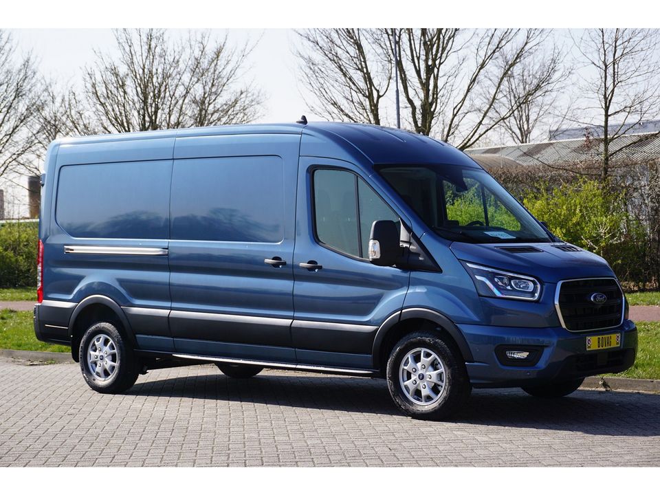 Ford Transit 350L 170PK L3H2 Limited AUT 12" Sync4 Navi + Camera, LM Velg, Xenon!! NR. 225