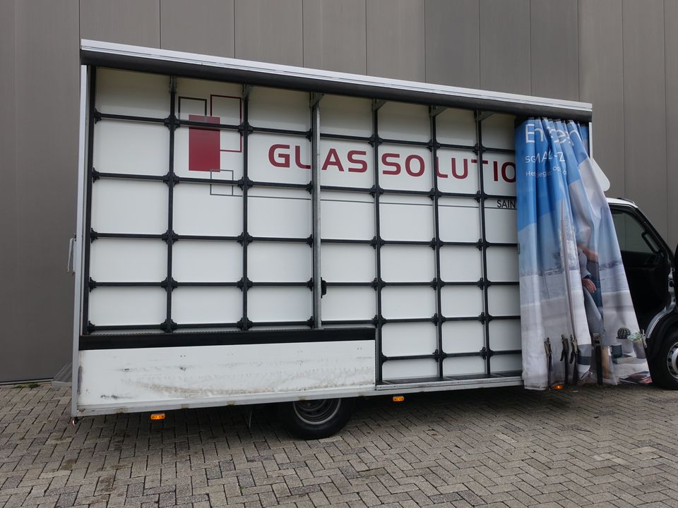 Iveco Daily 70C21 euro6 Automaat  met van den Born Glasresteel L+R / AC / Cruise