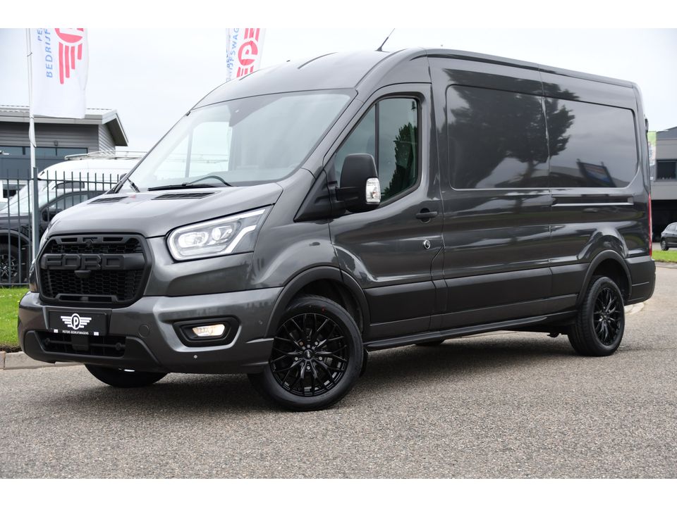 Ford Transit 350 2.0 TDCI L3H2 Limited Raptor Edition! Camera, Cruise, 185PK, Xenon, Carplay, Mutlimedia, Navi, PDC, Trekhaak, BOM VOL!