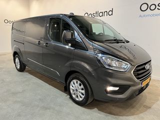 Ford Transit Custom 2.0 TDCI L2H1 Limited 130 PK / Euro 6 / Airco / Cruise Control / CarPlay / PDC / Navigatie / 3-Zits / 16.200 KM !!