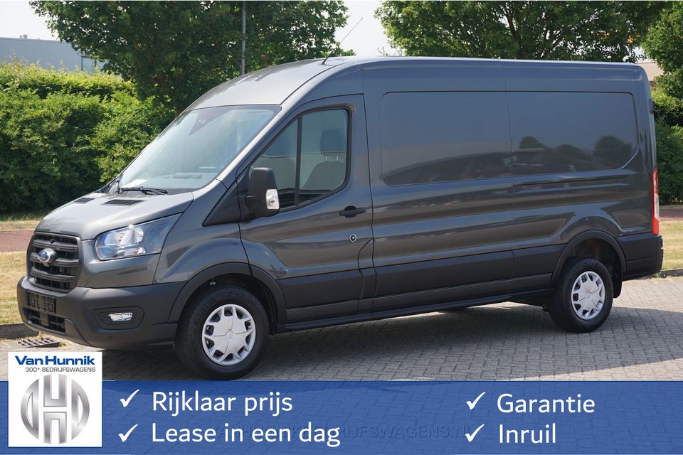 Ford Transit 350L 130PK L3H2 AUT Airco, Cruise, Camera, Trekhaak!! NR. 673