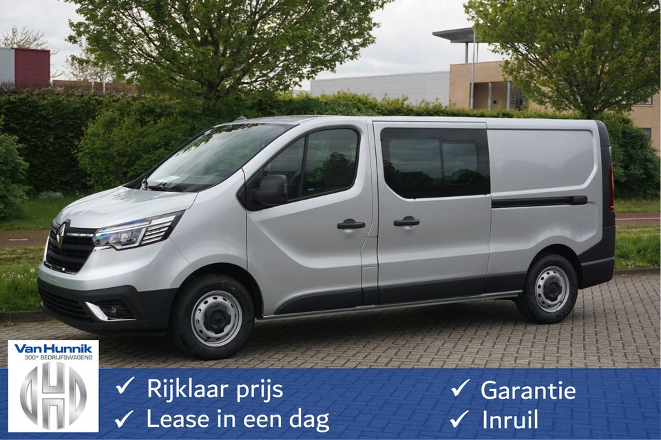 Renault Trafic 2.0DCI 170PK L2H1 DC EDC Automaat Navi, Climate, Cruise, LED!! NR. 606