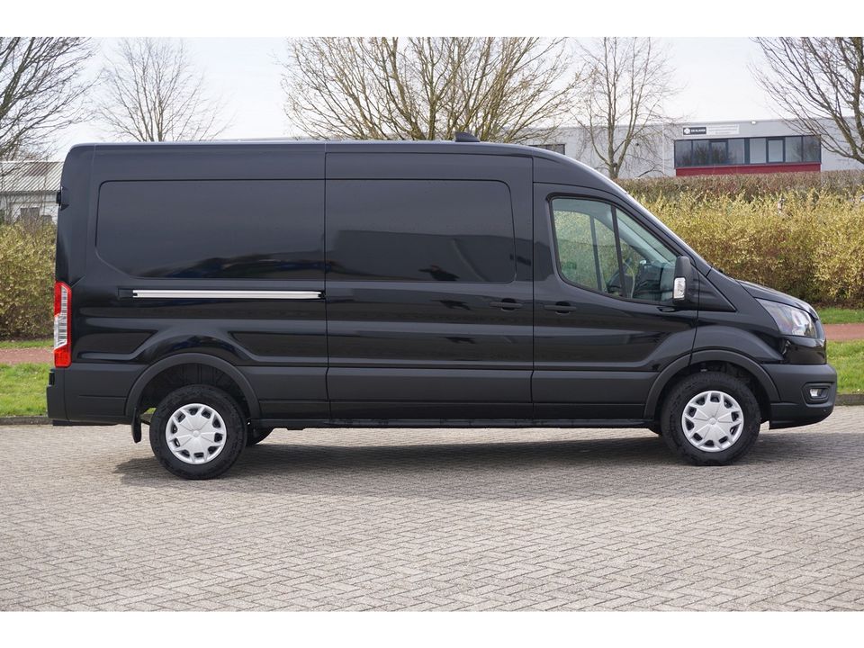 Ford Transit 350L 130PK L3H2 Trend Climate, 12" Sync 4 scherm Navi, 270° deur, Trekhaak!! NR. N16*