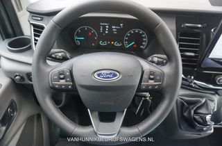 Ford Transit 350L 130PK L3H2 Trend Climate, 12" Sync 4 scherm Navi, 270° deur, Trekhaak!! NR. N16*