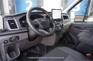 Ford Transit 350L 130PK L3H2 Trend Climate, 12" Sync 4 scherm Navi, 270° deur, Trekhaak!! NR. 310