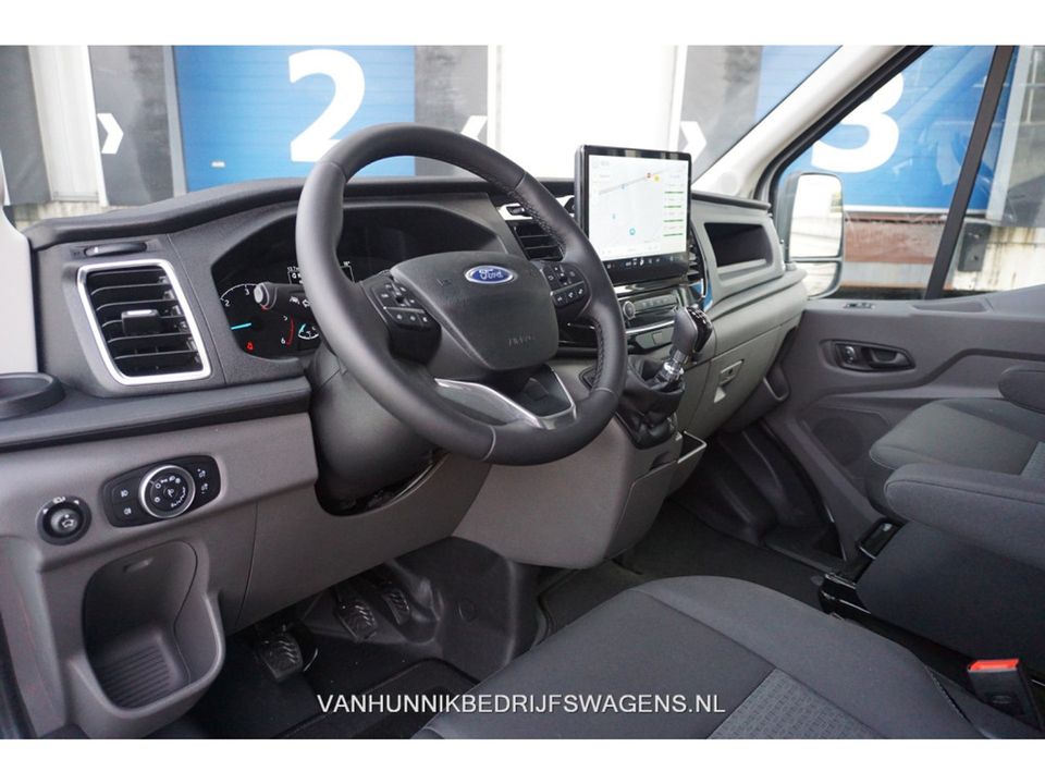 Ford Transit 350L 130PK L3H2 Trend Climate, 12" Sync 4 scherm Navi, 270° deur, Trekhaak!! NR. 310