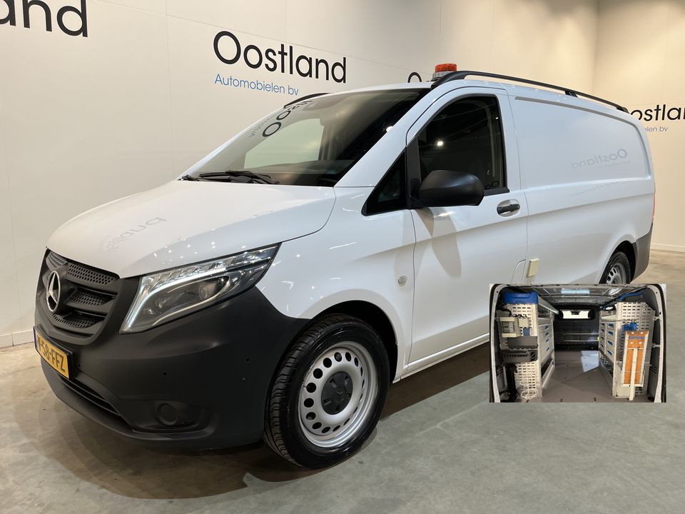 Mercedes-Benz Vito 119 CDI Lang 4X4 Automaat Servicebus / Sortimo Inrichting / Euro 6 / Airco / Cruise Control / Trekhaak / Camera