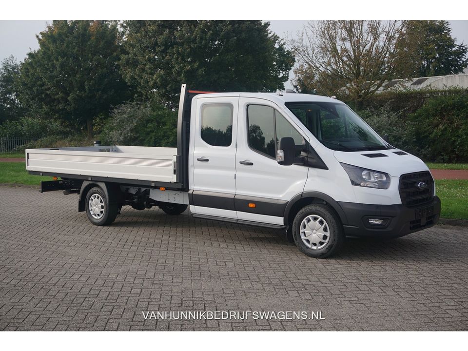 Ford Transit 350L 130PK Doka L5 RWD Sync4 Scherm Apple CP / Android A. Trekhaak!! NR. 740