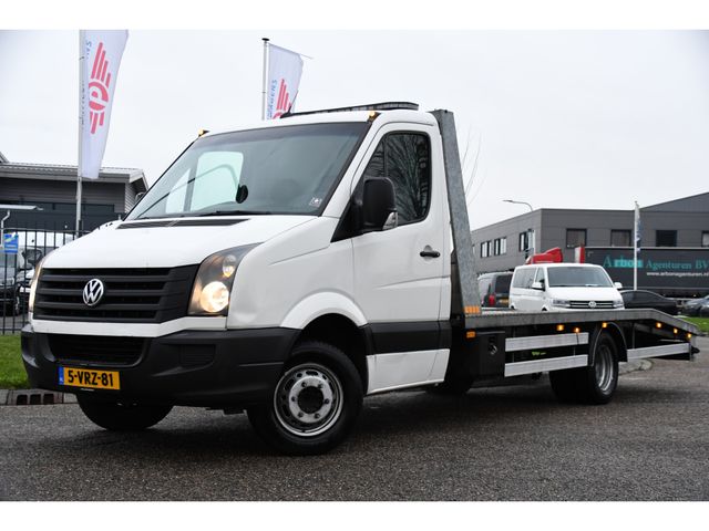 Volkswagen Crafter 46 2.0 TDI Oprijwagen 164PK, Cruise, Lier, Multimedia, Dubbellucht