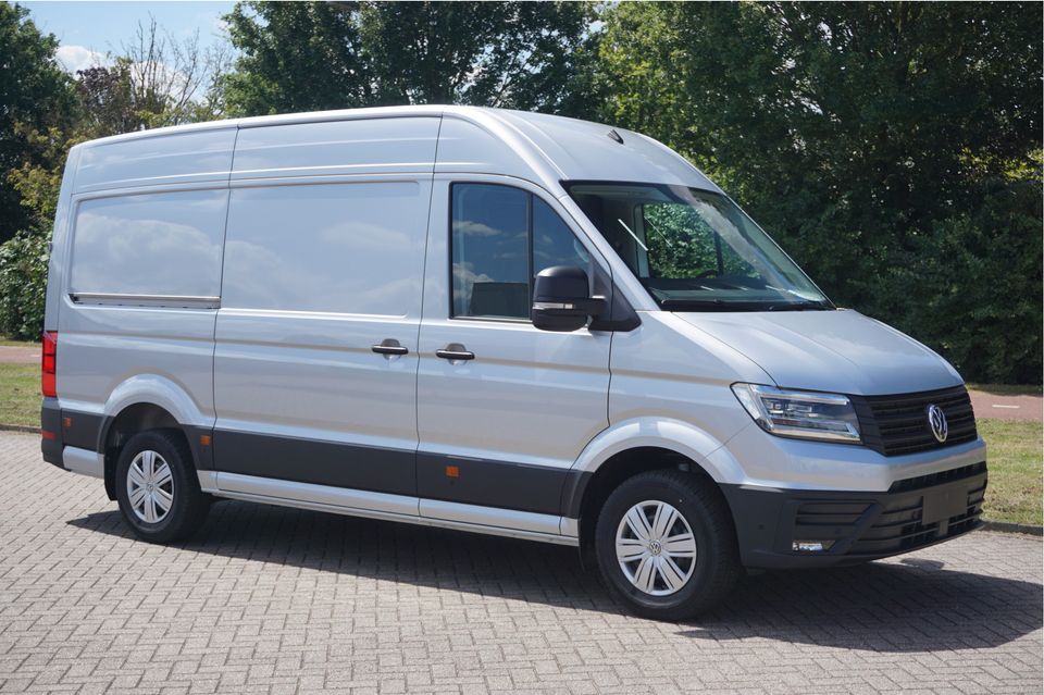 Volkswagen Crafter 35 2.0 177 L3H3 AUT Navi, Camera, Gev. Stoel, Alarm, LED, 2x Schuifdeur!! NR. 828