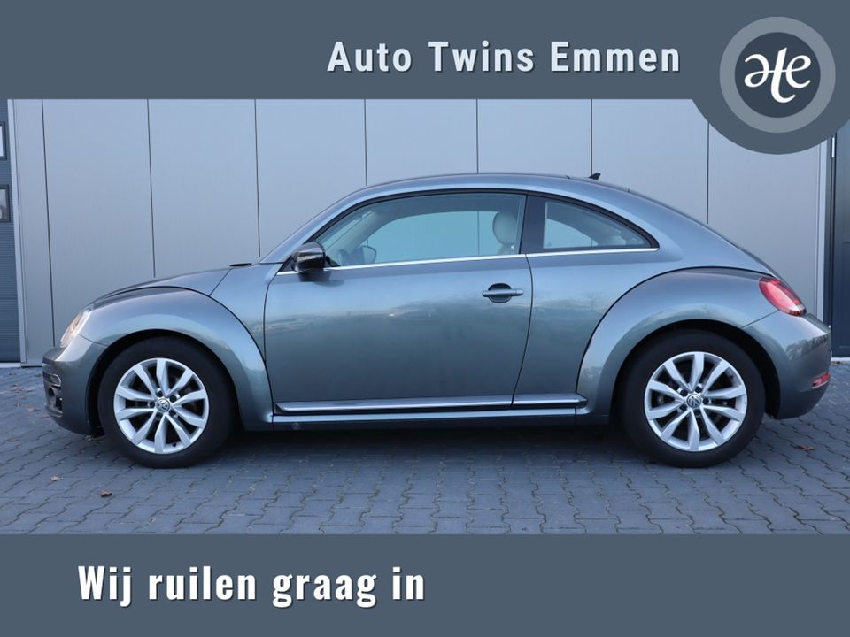 Volkswagen Beetle 1.2 TSI Exclusive S. | Leder | Alcantara | Media | Mooi