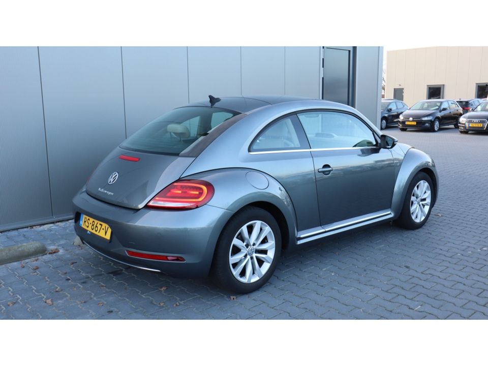 Volkswagen Beetle 1.2 TSI Exclusive S. | Leder | Alcantara | Media | Mooi