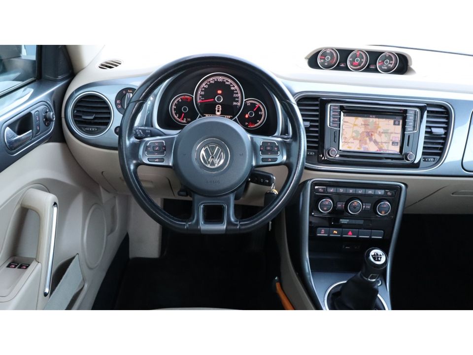 Volkswagen Beetle 1.2 TSI Exclusive S. | Leder | Alcantara | Media | Mooi