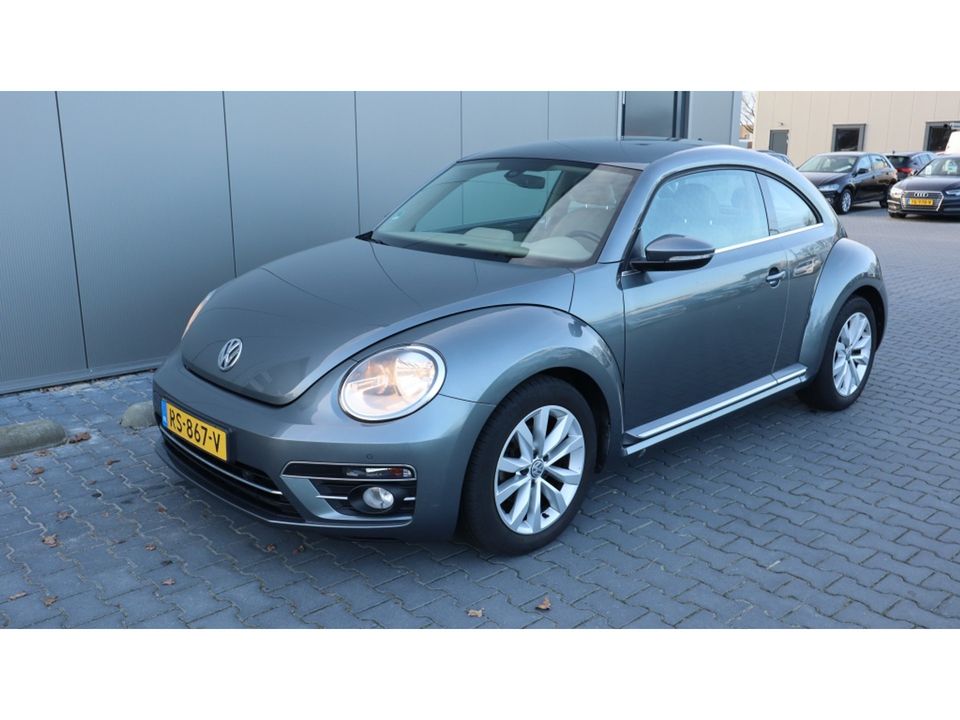 Volkswagen Beetle 1.2 TSI Exclusive S. | Leder | Alcantara | Media | Mooi