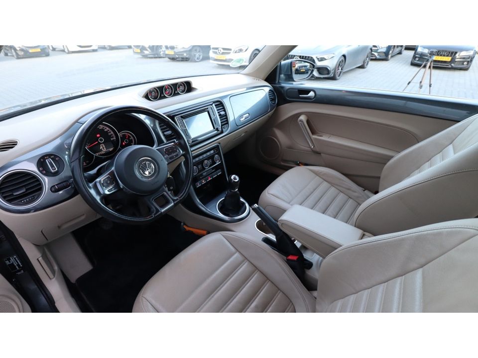 Volkswagen Beetle 1.2 TSI Exclusive S. | Leder | Alcantara | Media | Mooi