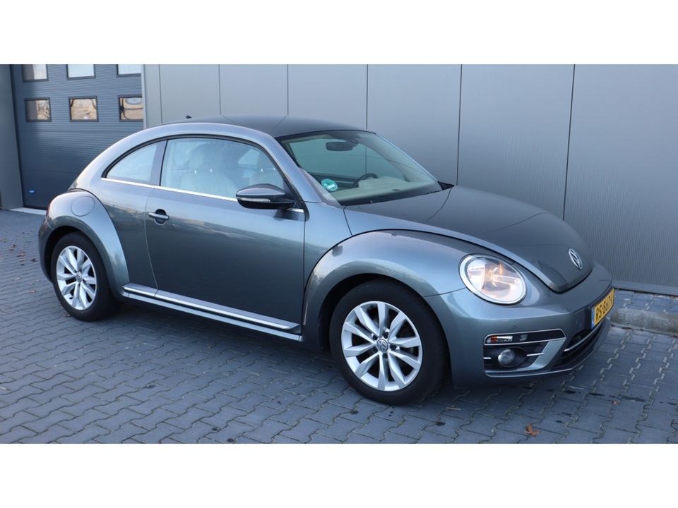 Volkswagen Beetle 1.2 TSI Exclusive S. | Leder | Alcantara | Media | Mooi