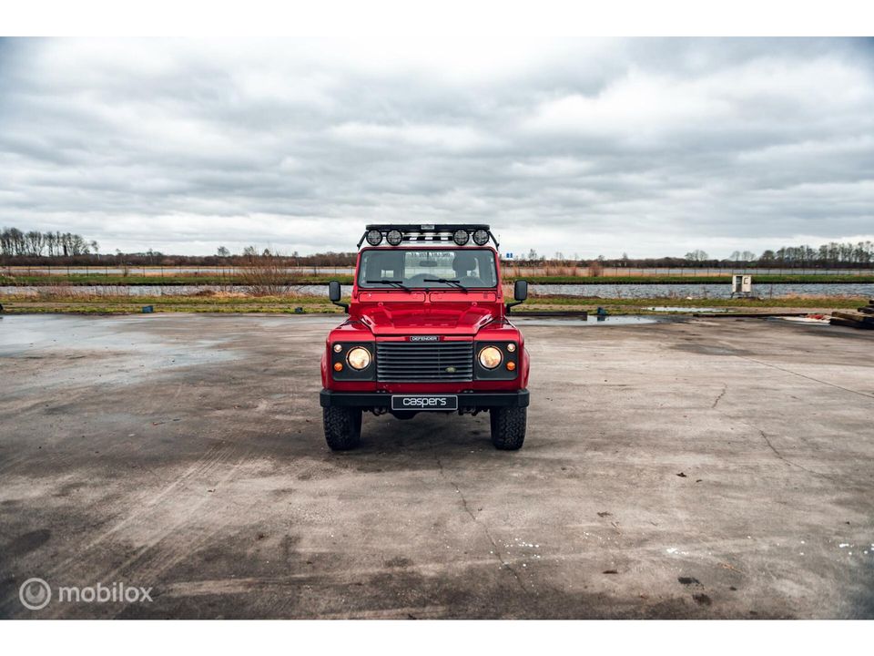 Land Rover Defender 2.5 Tdi 90" Hard Top | Rood | Dakrek