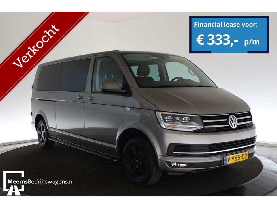 Volkswagen Transporter 2.0TDI L2H1 DC AUTOMAAT - VOL! PANO