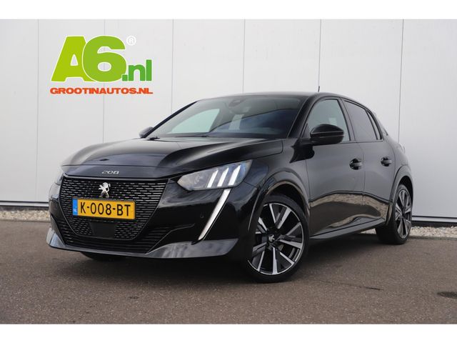 Peugeot 208 1.2 PureTech GT-Line Automaat Half Leder Virtual Cockpit Navigatie Camera Clima Carplay Android Bluetooth 17 inch LMV LED