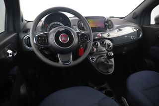 Fiat 500 1.0 Hybrid Cult 69PK Navigatie Airco Radio Bluetooth LMV PDC Zwarte Hemel