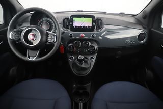 Fiat 500 1.0 Hybrid Cult 69PK Navigatie Airco Radio Bluetooth LMV PDC Zwarte Hemel