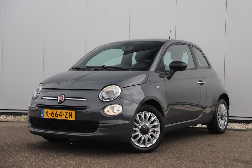 Fiat 500 1.0 Hybrid Cult 69PK Navigatie Airco Radio Bluetooth LMV PDC Zwarte Hemel