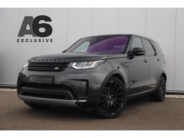 Land Rover Discovery 3.0 TD6 HSE 258PK Black Optic Luchtvering Panoramadak Memory Leder Navigatie 22 inch LMV Sfeerverlichting Grijskenteken Meridian Sound