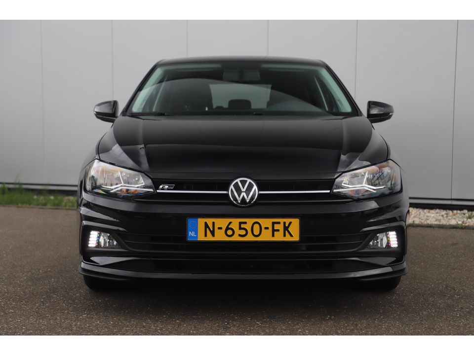 Volkswagen Polo 1.0 TSI R-Line DSG Automaat 95PK Navigatie Draadloos Carplay Android PDC Bluetooth Adaptive Cruise Airco LED 16 inch LMV