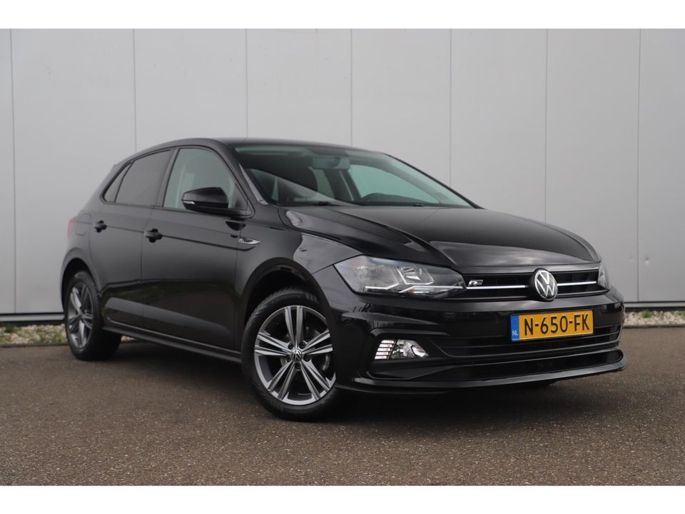 Volkswagen Polo 1.0 TSI R-Line DSG Automaat 95PK Navigatie Draadloos Carplay Android PDC Bluetooth Adaptive Cruise Airco LED 16 inch LMV