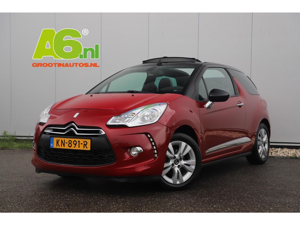 Citroën DS3 Cabrio 1.2 VTi So Chic Stoelverwarming Radio Clima Cruise PDC LMV Schuifdak