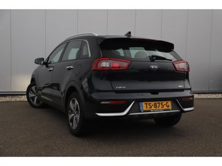 Kia Niro 1.6 GDi Hybrid DynamicLine Automaat Half Leder Navigatie Camera Lane Assist Clima Cruise PDC Carplay Android Bluetooth LED