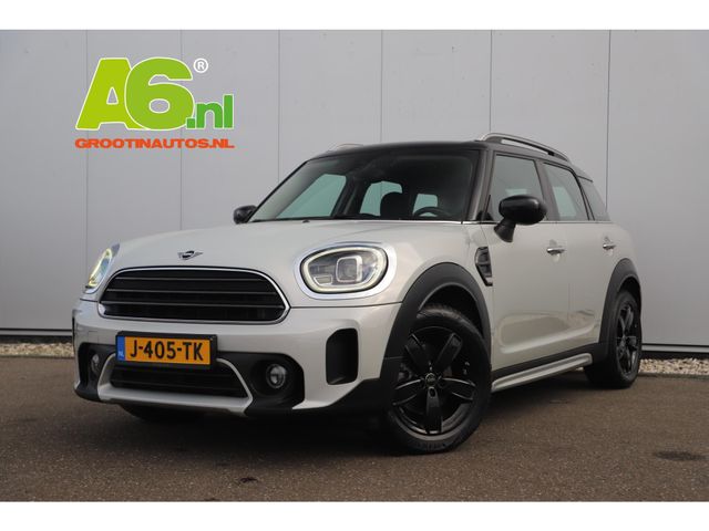 MINI Countryman 1.5 Cooper Business Edition 136PK Automaat Trekhaak Black Pack Half Leder Navigatie Clima Cruise PDC Carplay Full LED