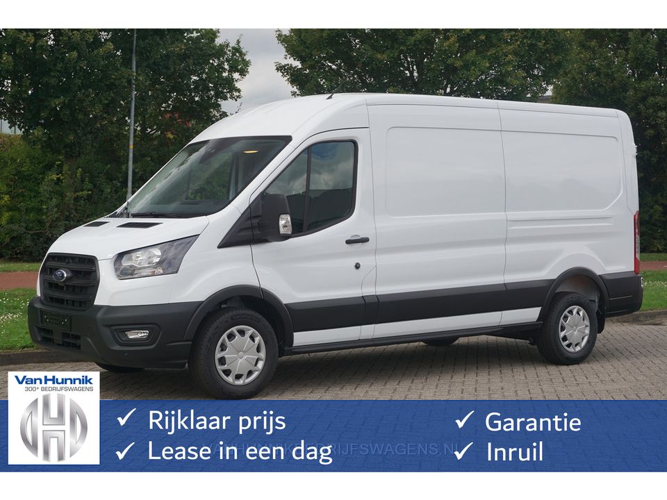 Ford Transit 350L 170PK L3H2 Trend AUT Climate, 12" Sync 4 Apple CP/ Android A, Cam, Trekhaak!! NR. 842