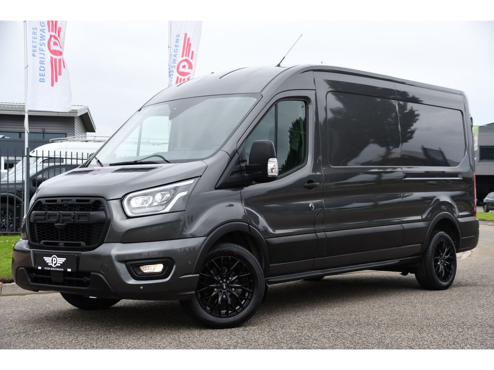 Ford Transit 350 2.0 TDCI L3H2 Limited Raptor Edition! Camera, Cruise, 185PK, Xenon, Carplay, Mutlimedia, Navi, PDC, Trekhaak, BOM VOL!