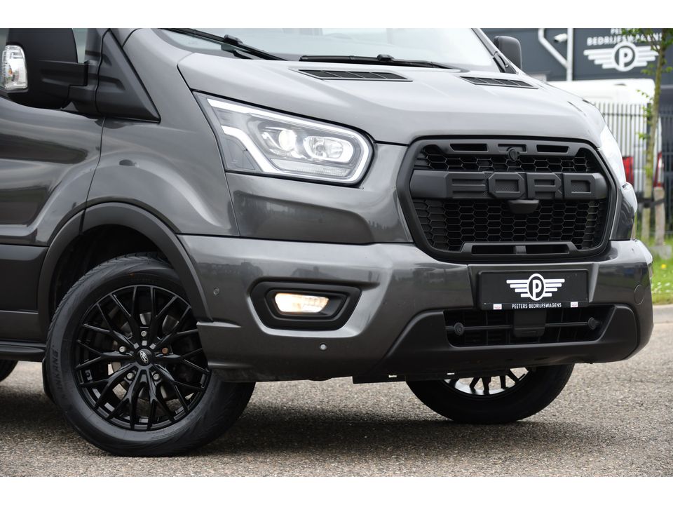 Ford Transit 350 2.0 TDCI L3H2 Limited Raptor Edition! Camera, Cruise, 185PK, Xenon, Carplay, Mutlimedia, Navi, PDC, Trekhaak, BOM VOL!