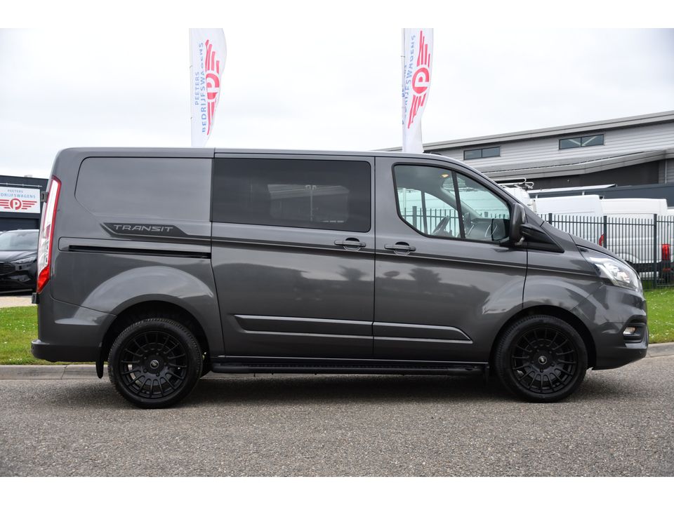 Ford Transit Custom 300 2.0 TDCI L1H1 DC PB Edition Limited Camera, Cruise, Carplay, Sensoren, Multimedia, 130PK,