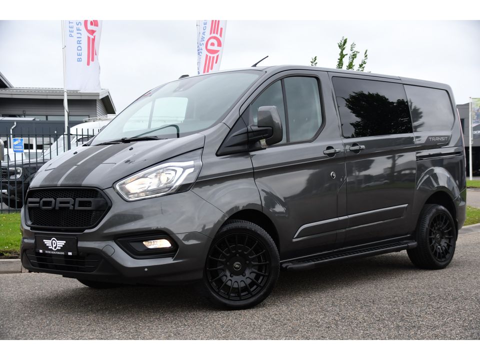 Ford Transit Custom 300 2.0 TDCI L1H1 DC PB Edition Limited Camera, Cruise, Carplay, Sensoren, Multimedia, 130PK,