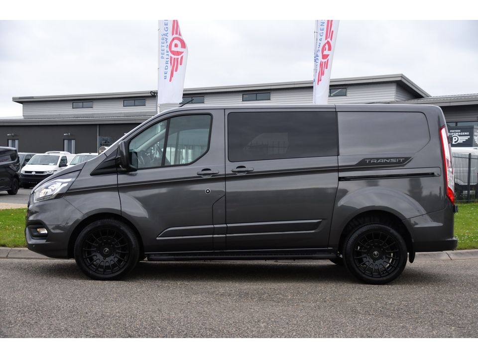 Ford Transit Custom 300 2.0 TDCI L1H1 DC PB Edition Limited Camera, Cruise, Carplay, Sensoren, Multimedia, 130PK,