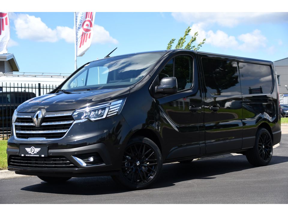 Renault Trafic 2.0 dCi 130 T30 L2H1 Luxe Black Edition Camera, Cruise, 2 x Schuifdeur, Carplay, Multimedia, 130PK,