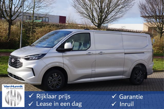 Ford Transit Custom 300L 170PK Limited AUT MY2024 Navi, ACC, Trekhaak, 360° Cam, 17" LM, 2x Schuifdeur!! NR. 839