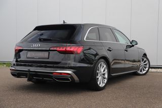 Audi A4 Avant 35 TDI S-Line Sport 164PK Automaat Trekhaak Half Leder Virtual Cockpit Ambianceverlichting Groot Navigatie Draadloos Carplay Android Elektrische Achterklep Clima Cruise PDC 18 inch LMV