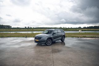 Škoda Kodiaq 1.5 TSI Sportline Business 7p. | LEDER | PANO | TREKHAAK | ADAPTIVE CRUISE