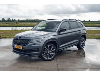 Škoda Kodiaq 1.5 TSI Sportline Business 7p. | LEDER | PANO | TREKHAAK | ADAPTIVE CRUISE