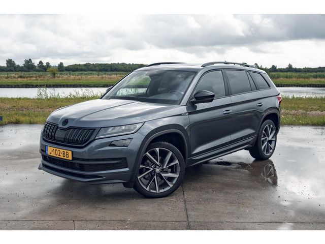 Škoda Kodiaq 1.5 TSI Sportline Business 7p. | LEDER | PANO | TREKHAAK | ADAPTIVE CRUISE