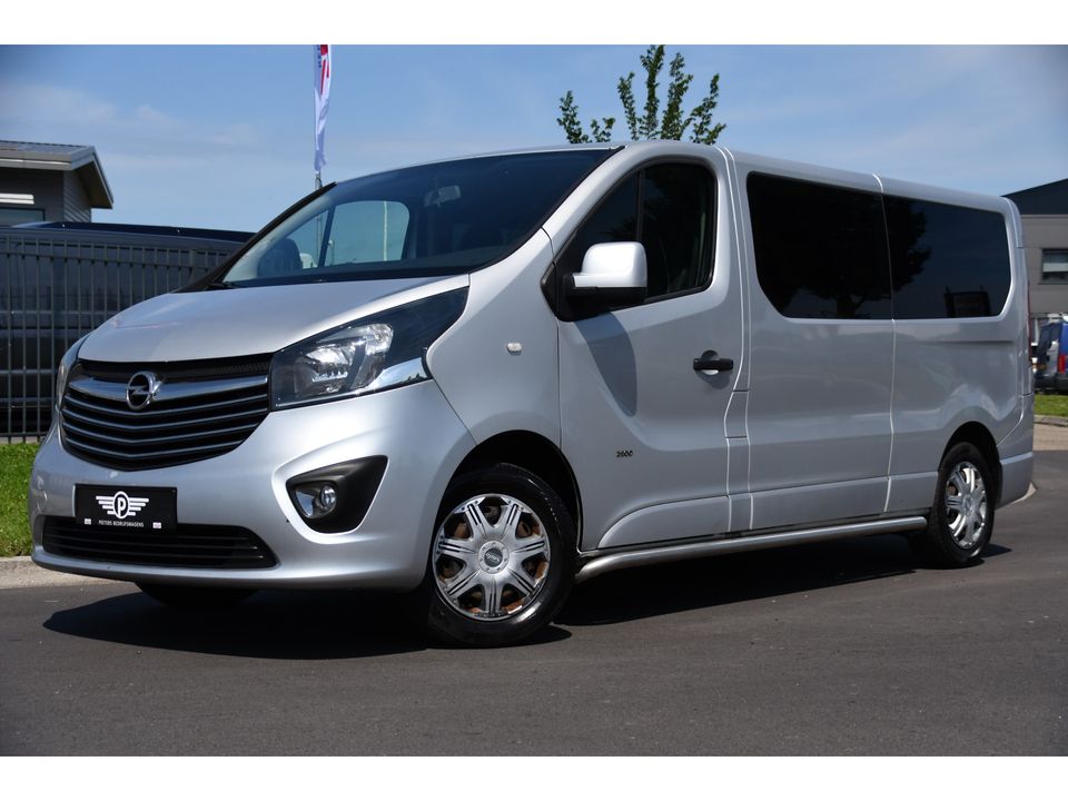 Opel Vivaro 1.6 CDTI L2H1 DC Sport Cruise, Sensoren, Multimedia, 115Pk, Dubbel Cabine, Trekhaak,