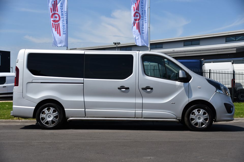 Opel Vivaro 1.6 CDTI L2H1 DC Sport Cruise, Sensoren, Multimedia, 115Pk, Dubbel Cabine, Trekhaak,