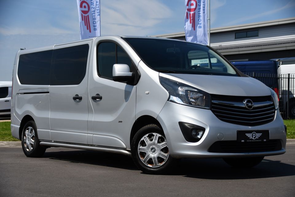 Opel Vivaro 1.6 CDTI L2H1 DC Sport Cruise, Sensoren, Multimedia, 115Pk, Dubbel Cabine, Trekhaak,