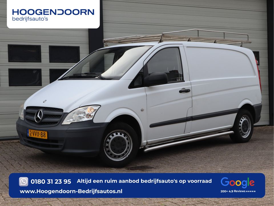 Mercedes-Benz Vito 110 CDI Euro 5 - Imperiaal - Trekhaak - 3 Zits - A.Deuren