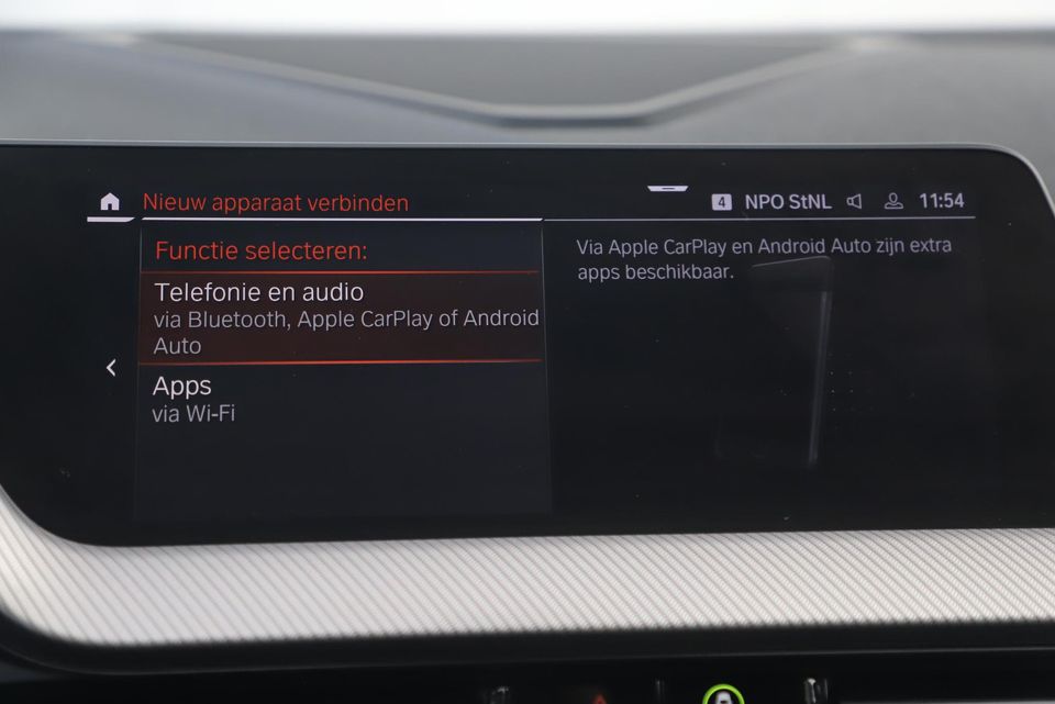 BMW 1-serie 118i Business Edition M Sport Automaat Black Optic Virtual Cockpit Sfeerverlichting Navigatie Carplay Android Sportstoelen Clima Cruise PDC