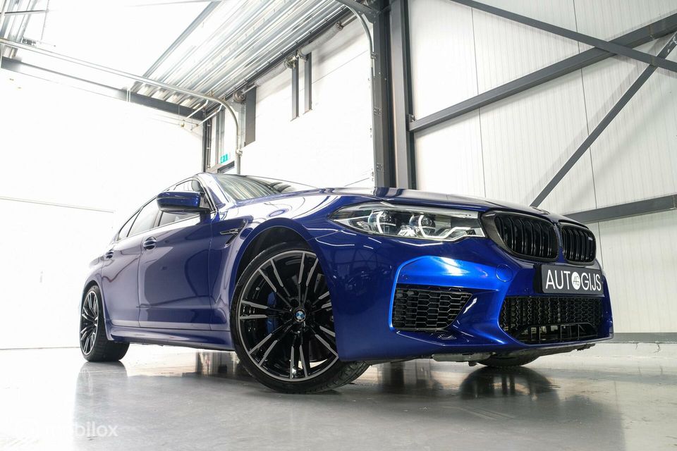 BMW 5 Serie M5 600 pk | Bay Marina Blue | Individual | HUD | Memory | Harman Kardon | Kanon